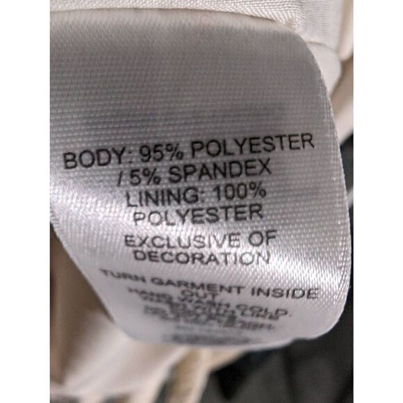 NWT Vineyard Vines Silver Sequin Peplum Top Fun and Flirty Women's large - Picture 5 of 7